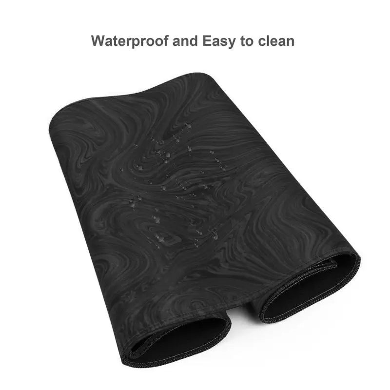 Custom Large Mouse Pads Minimalist Line Design with Natural Rubber Base Sublimation Mousepad