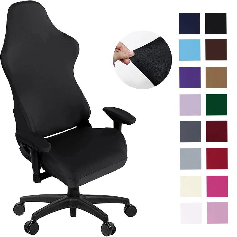 Ergonomic Gaming Chair | Slipcovers Stretchy Polyester Reclining Racing Gaming Chair Covers