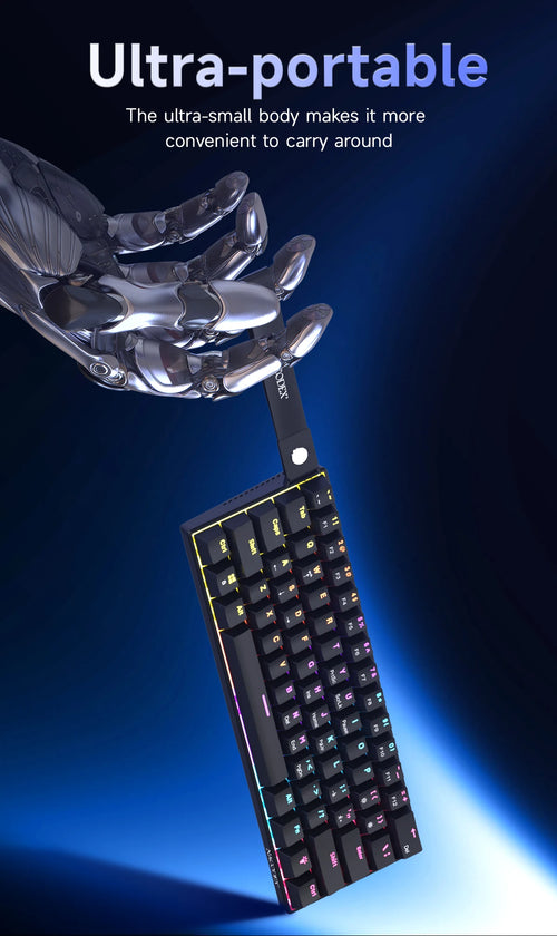 AJAZZ NK61 Wired Gaming Mechanical Keyboard 60% RGB