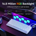 EWEADN Mini Keyboard 61-Key Layout Gaming