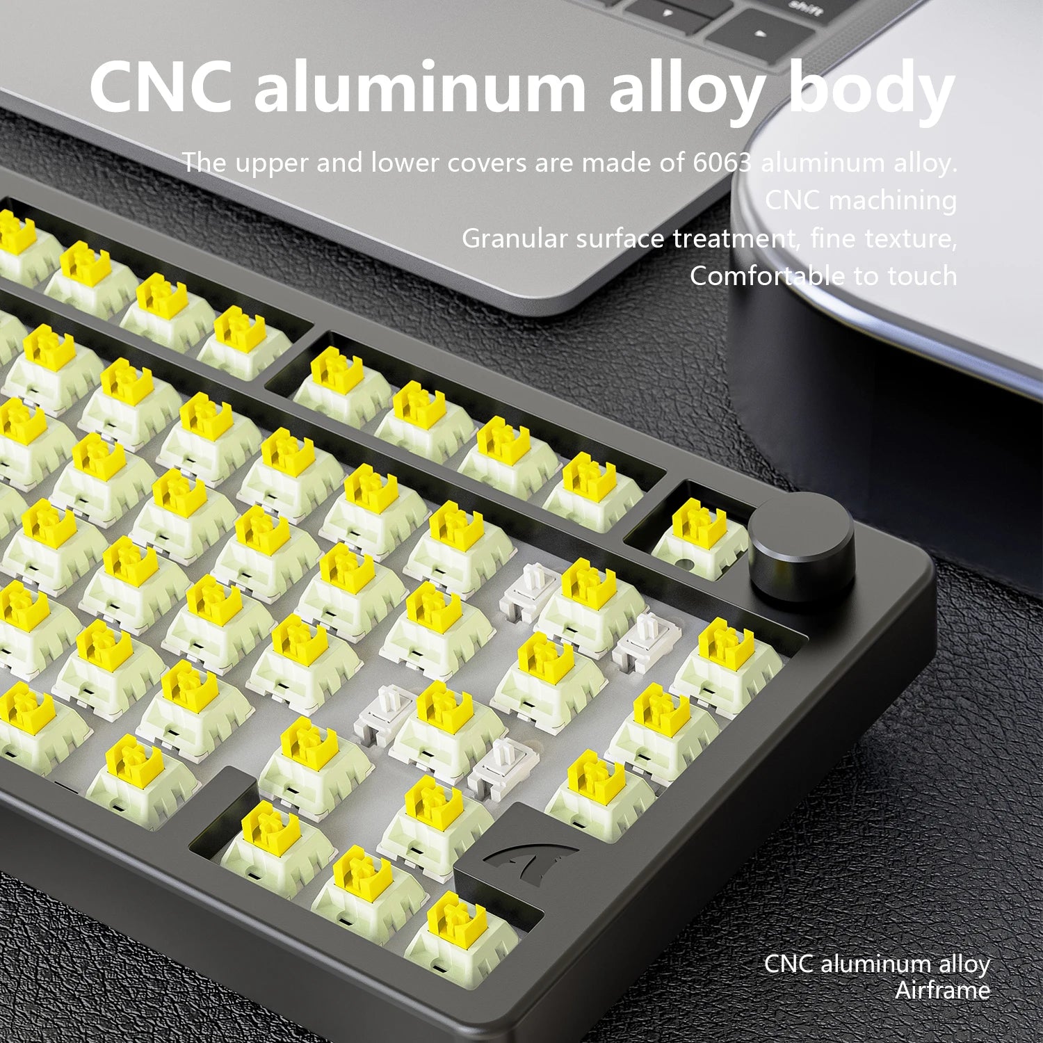 ATTACK SHARK X86 75% Aluminum Wireless Mechanical Gaming Keyboard