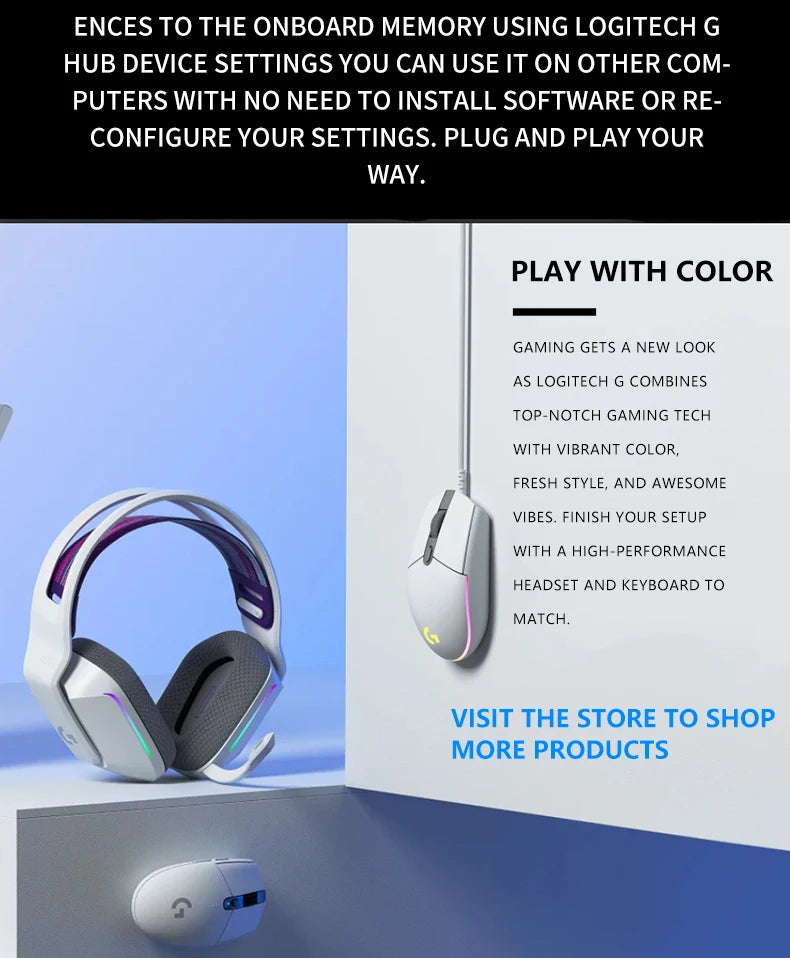 Logitech G102 Wired Gaming Mouse LightSpeed